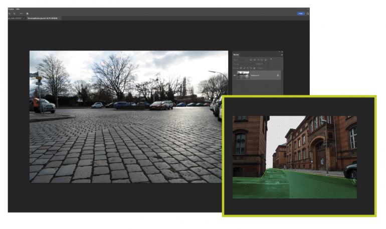 Photoshop-Workshop für Fortgeschrittene: genähte Pflastersteine