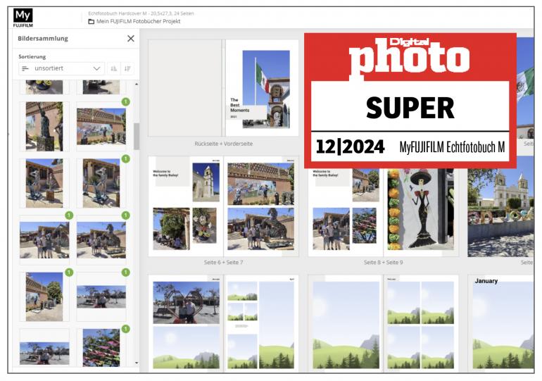 MyFujifilm Fotobuch Testergebnis
