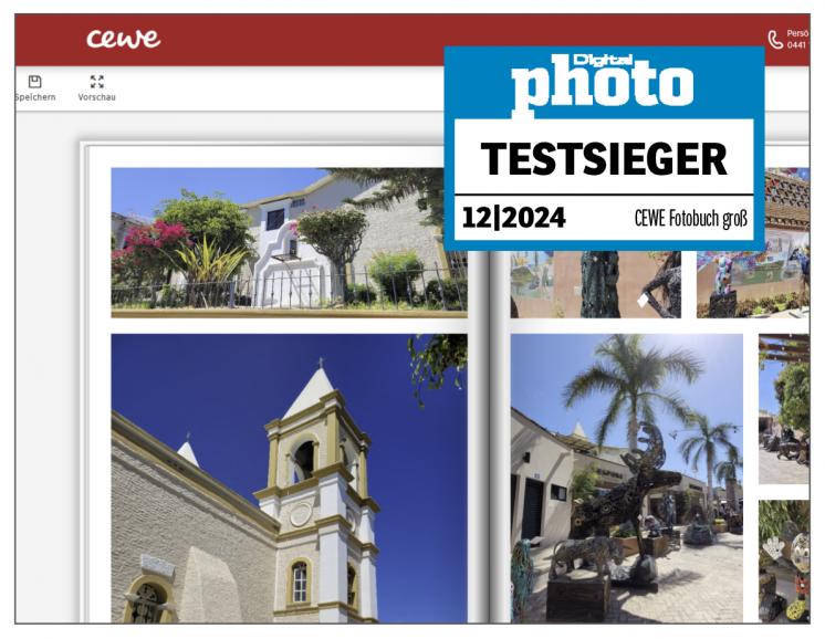 Cewe Fotobuch Testergebnis
