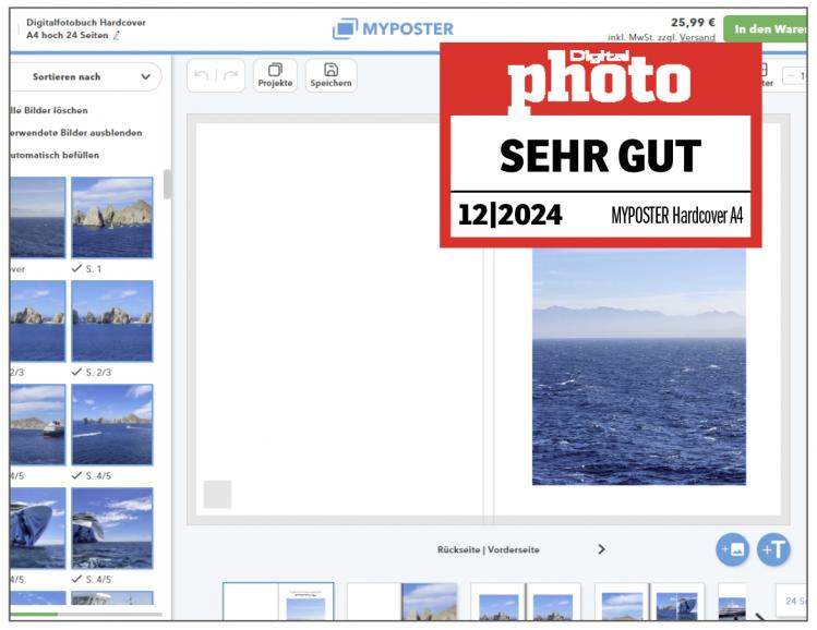 Myposter Fotobuch Testergebnis