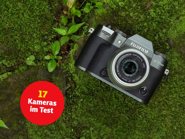 Für Anspruchsvolle: die Fujifilm X-T50.