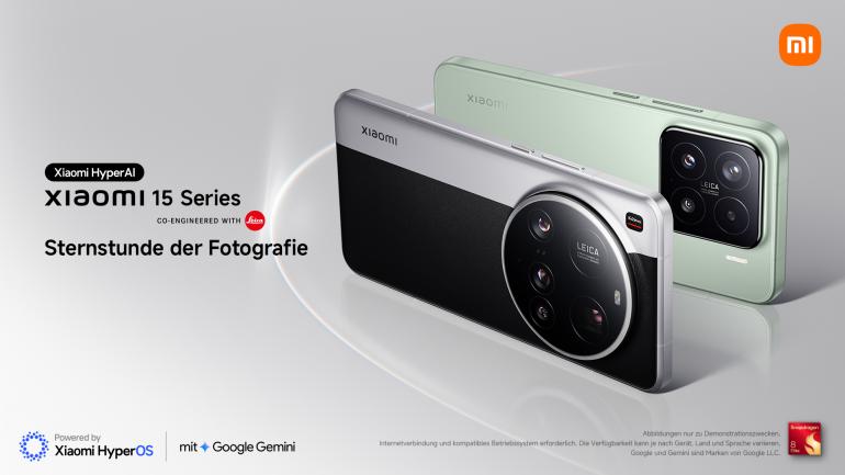 Neue Flaggschiffe mit Profikamera-Ausstattung und neuem Betriebssystem Xiaomi HyperOS 2.