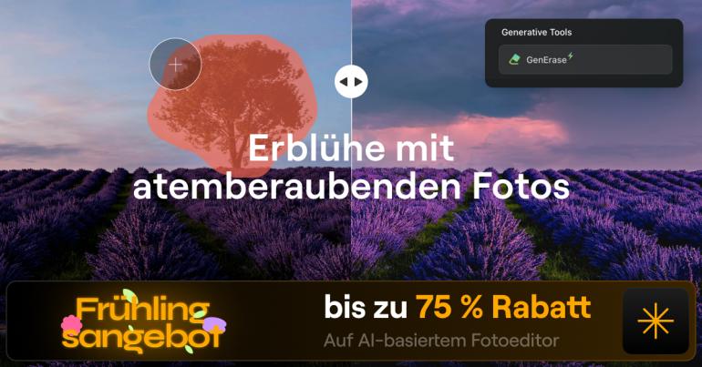 Jetzt für kurze Zeit: Luminar Neo mit Frühlingsrabatt sichern.