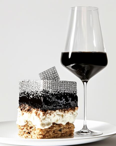 Royal Dessert II: Eine weitere Version der Royal Dessert Serie, diesmal mit schwarzer Farbgebung.