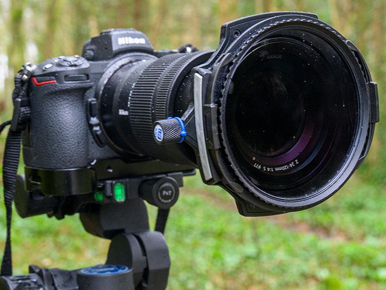 Kamera mit Polfilter