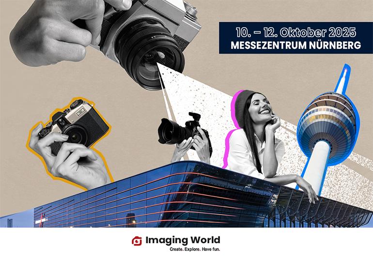 Die Imaging World findet in diesem Jahr erstmals vom 10. bis 12. Oktober in der Nürnberg Messe statt.