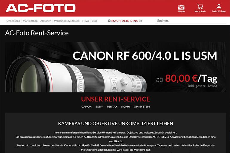 Profi-Objektive: Auch Superteleobjektive, die man ansonsten fast nur in der professionellen Sportfotografie sieht, werden über Mieten auch für Enthusiasten erschwinglich.