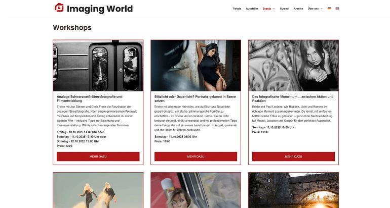 Egal, ob Profi oder ambitionierter Hobbyfotograf – hier finden Sie frische Impulse für Ihre Leidenschaft.