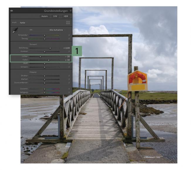 Belichtung und Kontrast in Lightroom Classic anpassen: So retten Sie Ihr Foto!
