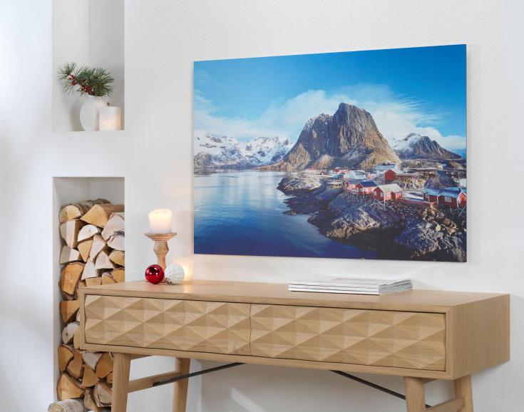 Fotos in XXL: Bei Cewe, Pixum, Aldi Foto und Meinfoto.de lassen sich Alu-Dibond-Wandbilder in bis zu 150 × 100 cm bestellen.