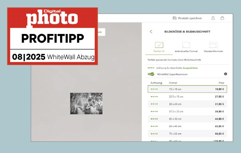 WhiteWall Premium-Fotoabzüge Testergebnis