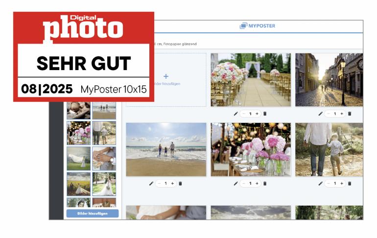 Myposter Fotoabzüge Testergebnis