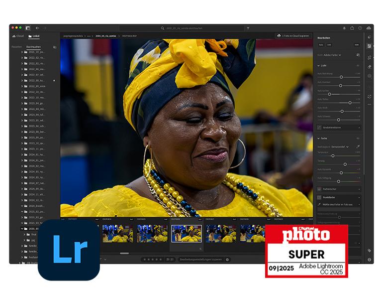 Lightroom CC 2025 Testergebnis
