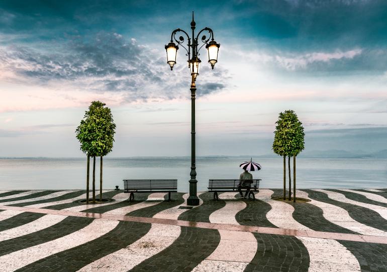 Lazise Early Morning (Kategorie: Reise &amp; Kultur)