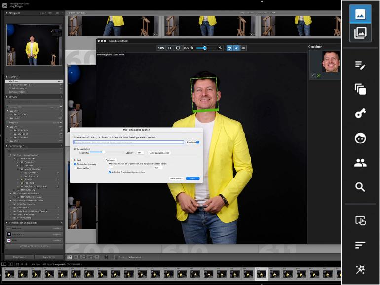 Ersparen Sie sich stundenlanges Suchen – Excire Search bringt Struktur in Ihren kreativen Workflow.