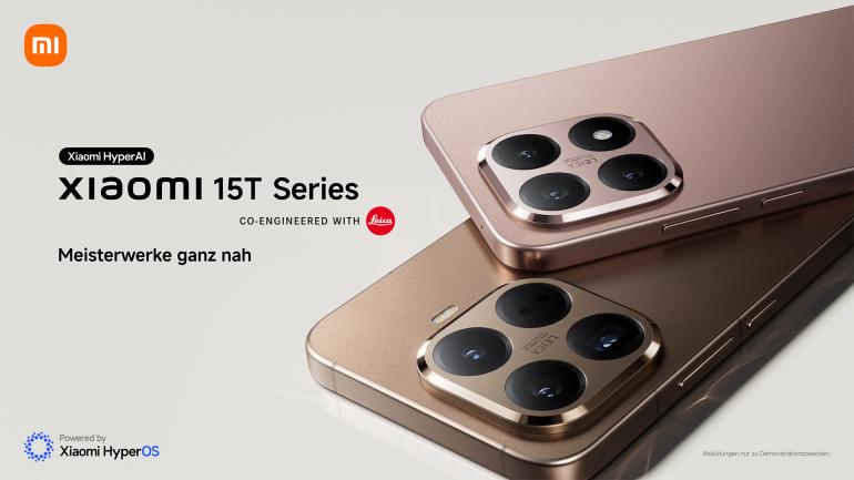 Die neue Xiaomi 15T Serie.