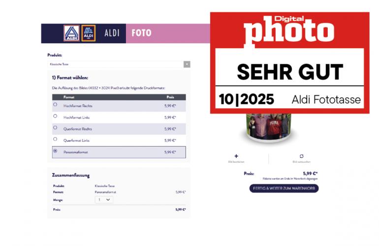 Aldi Foto Fototasse Testergebnis