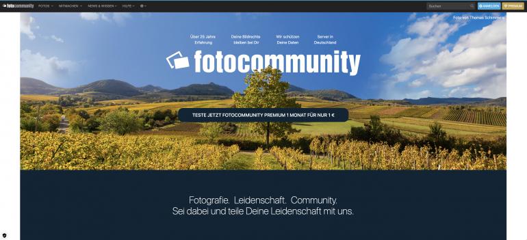 Jetzt mitmachen und Teil der fotocommunity werden.