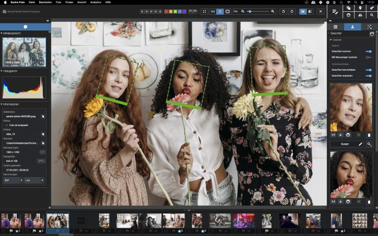 Kinderleicht mit Excire Foto 2025: Das Finden von Gesichtern und Personen.