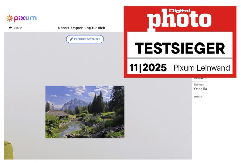 Pixum Fotoleinwand Testergebnis