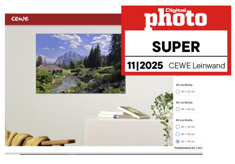 Cewe Fotoleinwand Testergebnis
