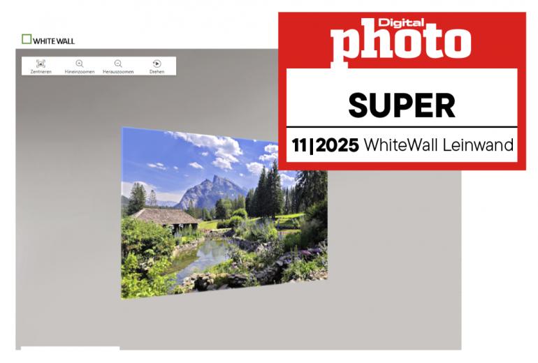 WhiteWall Fotoleinwand Testergebnis