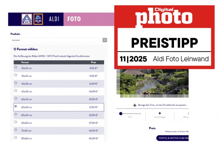 Aldi Foto Fotoleinwand Testergebnis