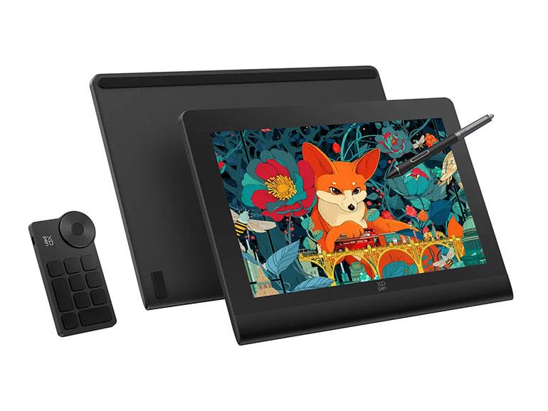 Flüssigere Kreationen und schnelleres Tempo mit dem ACK05 Shortcut Remote (links im Bild).