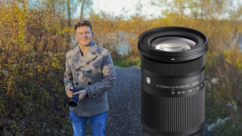 Jörg Rieger Espíndola mit dem neuen Sigma 20–200 mm F3.5–6.3 DG Contemporary für Sony E- und L-Mount