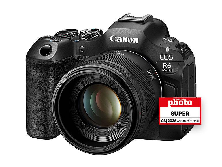 Die EOS R6 Mark III ist dank der hohen Auflösung und Geschwindigkeit eine top Allrounder-Kamera.