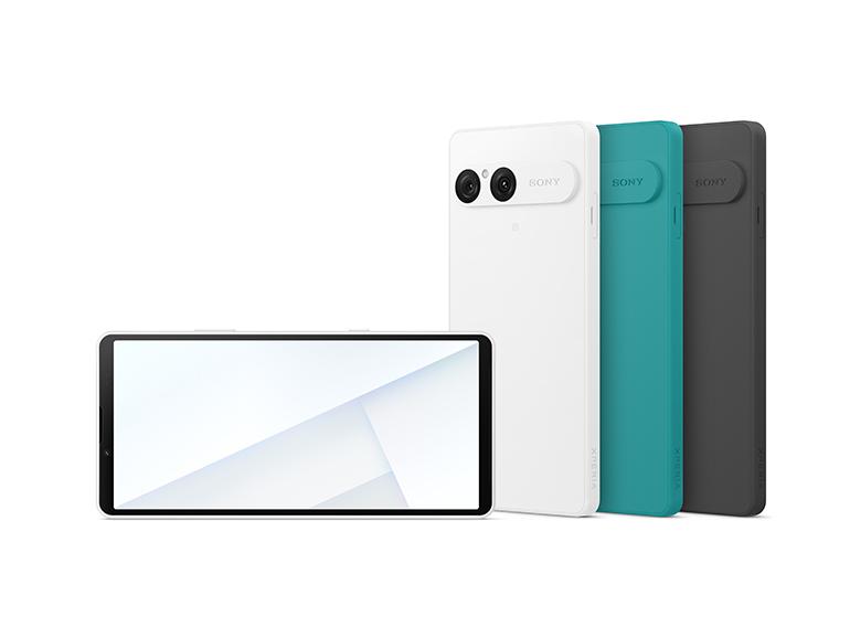 Das Sony Xperia 10 VII ist in den Farben Holunderweiß, Türkis und Kohlschwarz erhältlich.