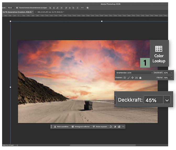 Color Lookup ergänzen