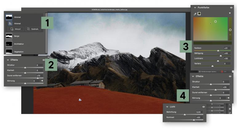 Tonwerte gezielt anpassen