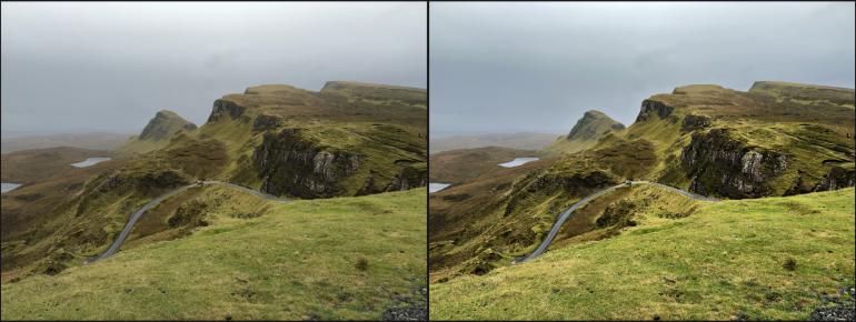 Vorher und Nachher im Vergleich