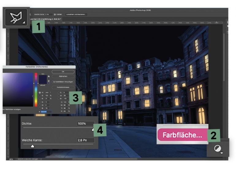 Photoshop-Workshop: So wandeln Sie den Tag zur Nacht (8 Schritte)