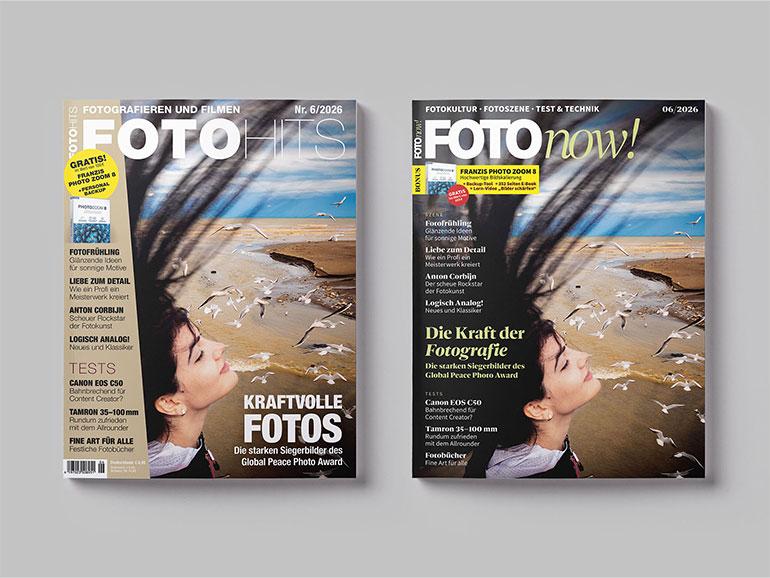 Aus FOTO HITS wird FOTOnow! – mit neuem Design, stärkerem Fokus auf Fotokultur und hochwertiger Bildpräsentation.