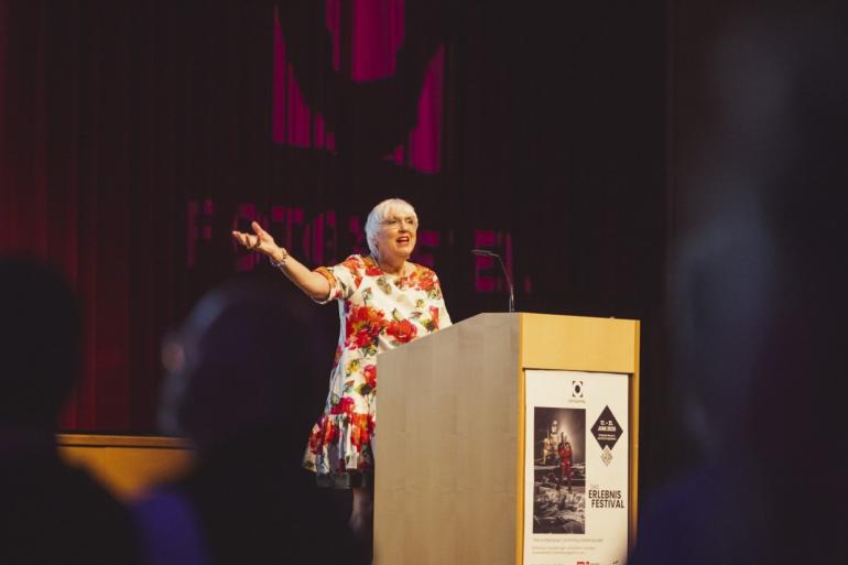 Claudia Roth ist bereits zum zehnten Mal politische Schirmfrau.
