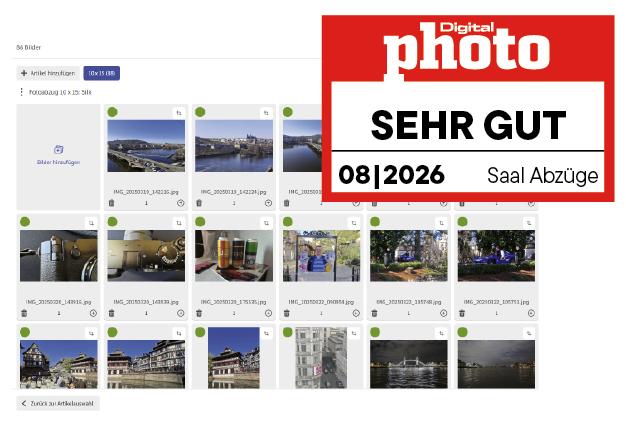 Saal Digital Fotoabzüge Testergebnis