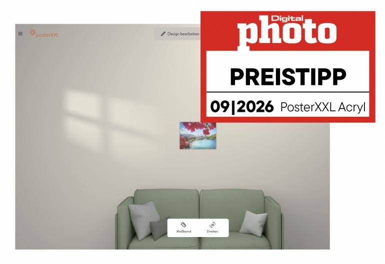 PosterXXL Acryl-Direktdruck Testergebnis