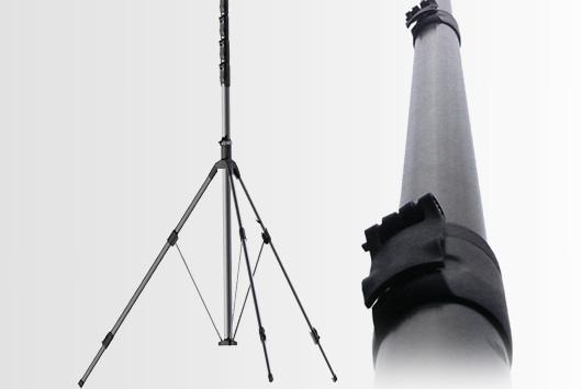 Stativ bis zu 7,20 Meter Höhe