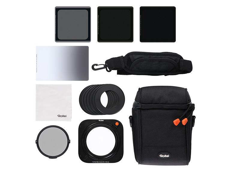 F:X Pro Master Kit Mark III: Rechteckfilter-Set mit magnetischem Filterhalter Mark III, Adapterringen, Tasche und mehr.