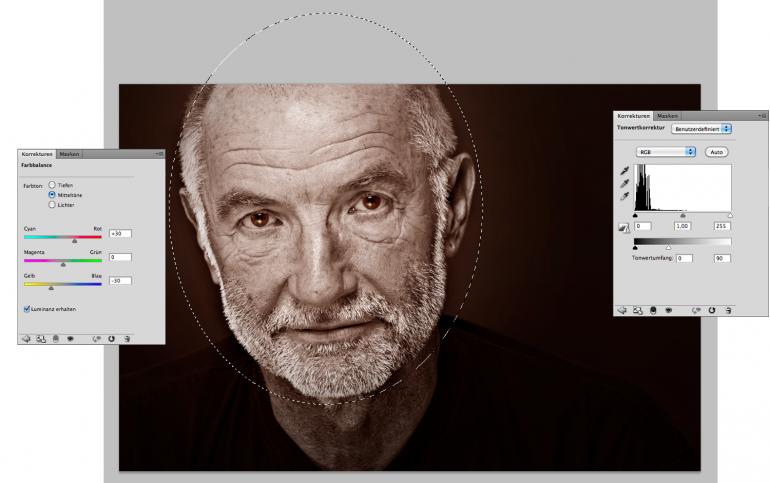 Projekt: Charakterkopf mit Photoshop erstellen