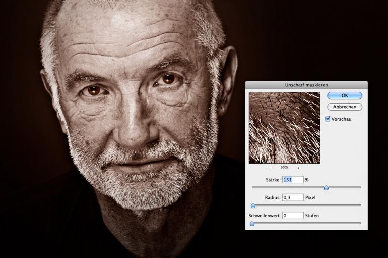 Projekt: Charakterkopf mit Photoshop erstellen