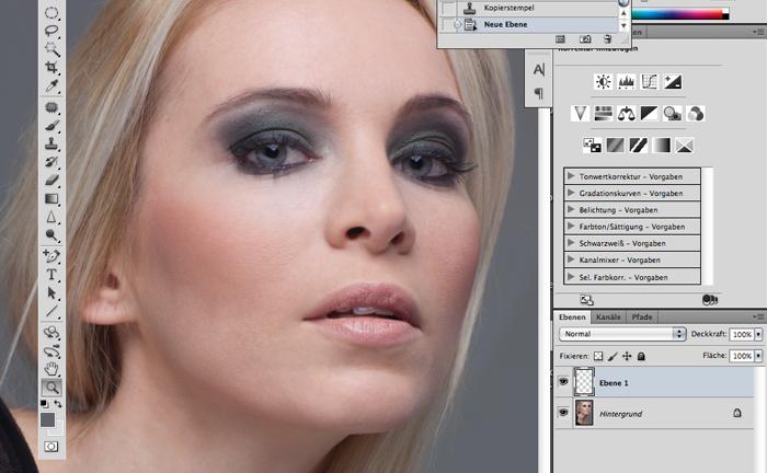 Beauty-Postproduktion mit Photoshop