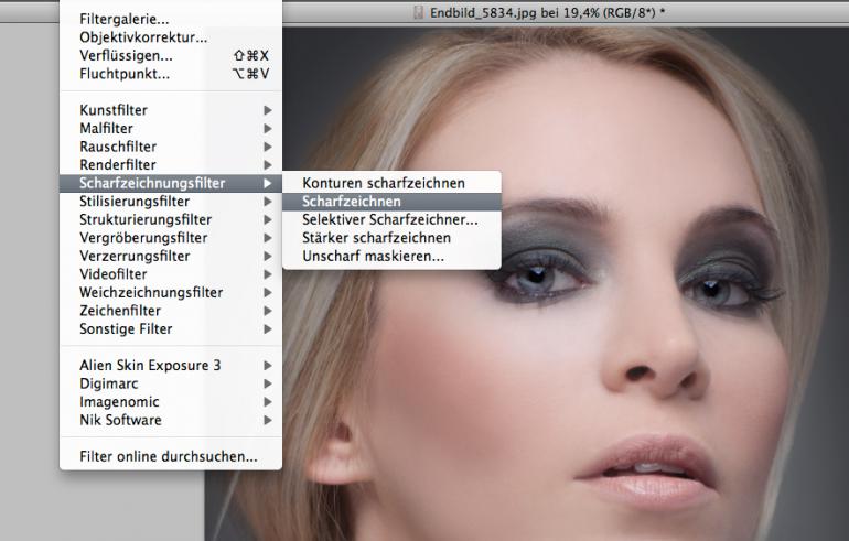 Beauty-Postproduktion mit Photoshop