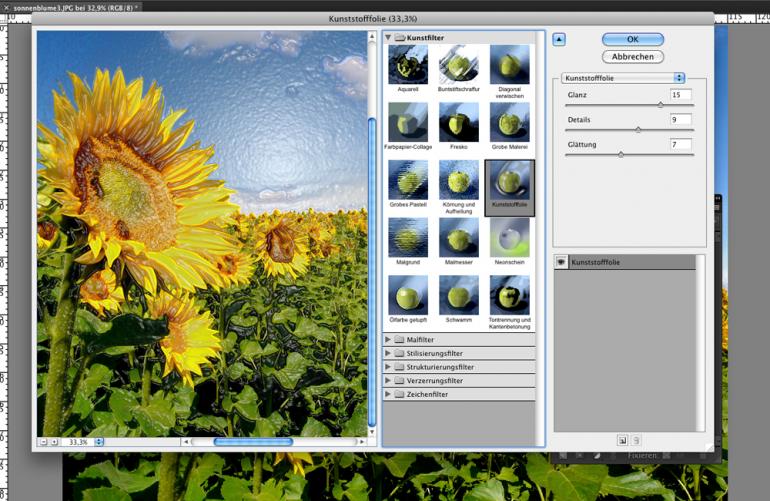 Photoshop Elements 9: Filter & Panoramen