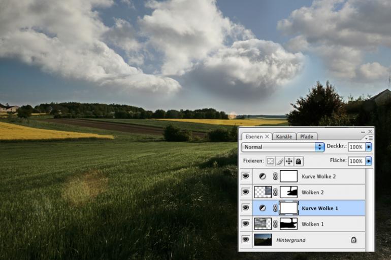 Mit Photoshop Landschaftsaufnahmen beleben