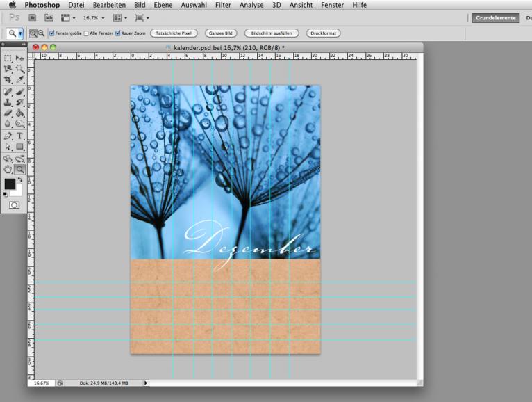 Kalender Mit Photoshop Gestalten Digitalphoto