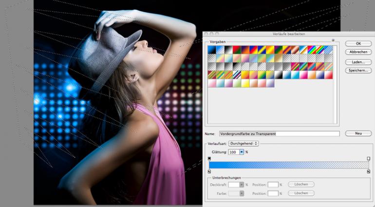 Photoshop: Dynamische Lichtschlaufen als besonderen Bildeffekt erzeugen