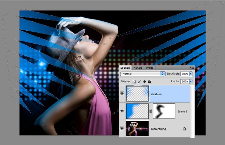 Photoshop: Dynamische Lichtschlaufen als besonderen Bildeffekt erzeugen